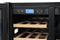 Thor Kitchen 24-Inch Independent Dual Zone Wine Cooler and Beverage Center with 21-Bottles and 95-Cans Capacity (TBC2401DI)