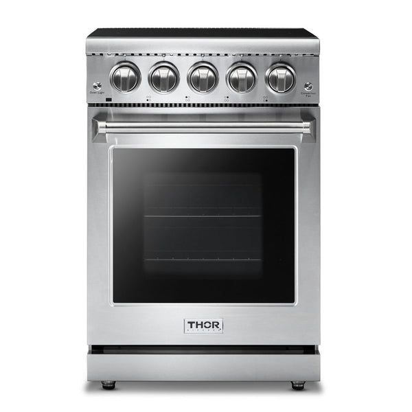 Thor Kitchen 24-Inch Electric Range with 3.73 cu. ft. Oven in Stainless Steel (HRE2401)