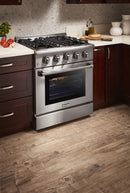 Thor Kitchen 30-Inch 4.2 cu. ft. Dual Fuel Range in Stainless Steel HRD3088ULP