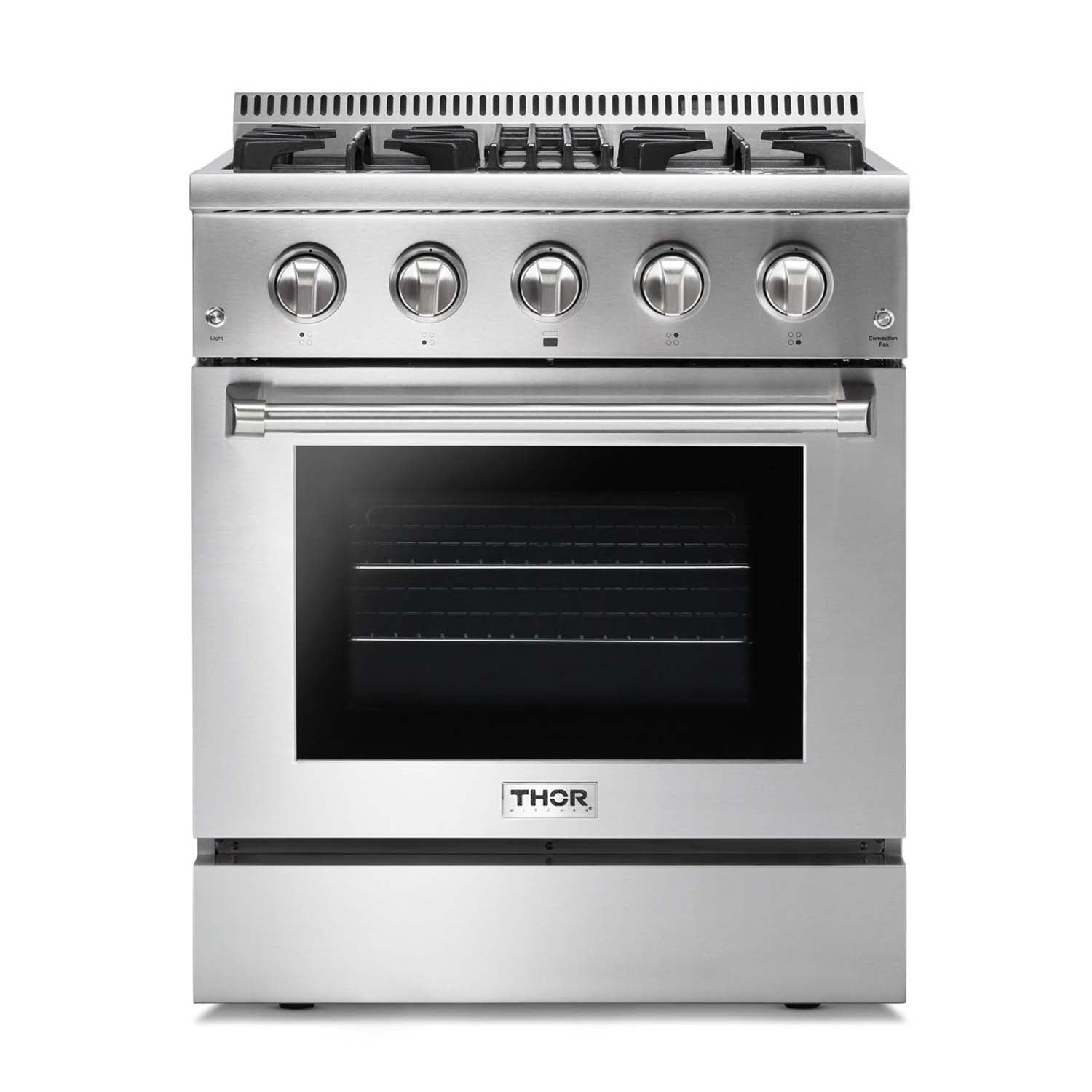 Thor Kitchen 30-Inch 4.2 cu. ft. Dual Fuel Range in Stainless Steel (HRD3088U)