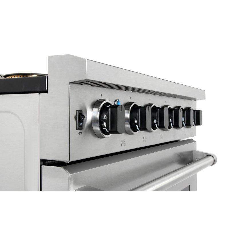 Thor Kitchen 30-Inch Gas Range with 5 Burners, 4.55 cu. ft Oven in Stainless Steel LRG3001ULP