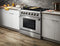 Thor Kitchen 36-Inch 5.2 cu. ft. Professional Gas Range in Stainless Steel HRG3618ULP