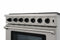 Thor Kitchen 36-Inch 6.0 Cu. Ft Single Oven Professional Gas Range in Stainless Steel LRG3601ULP