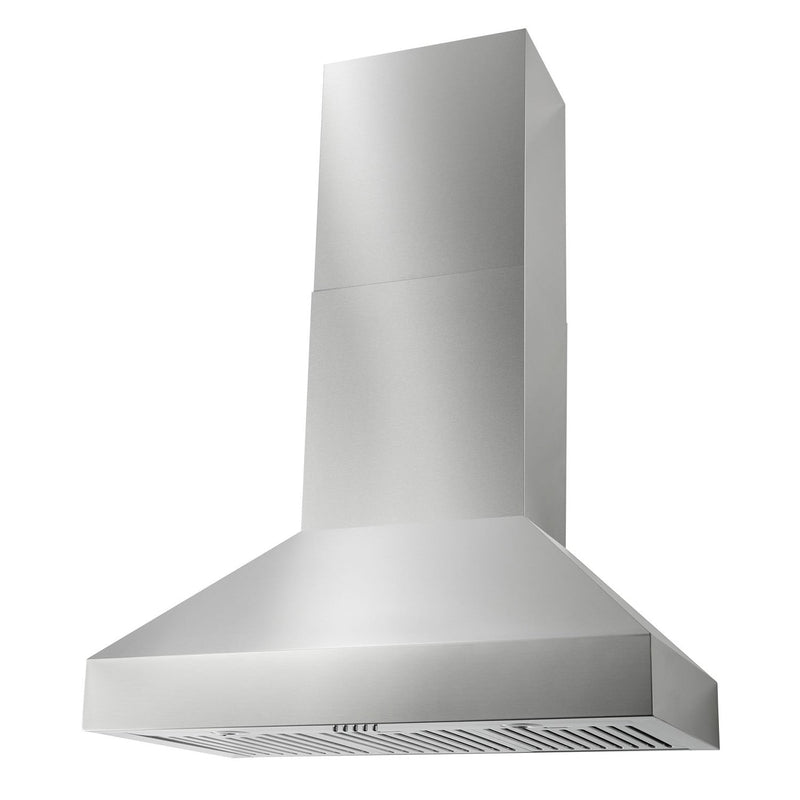 Thor Kitchen 36-inch Professional Wall Mount Pyramid Range Hood with 800 CFM Motor in Stainless Steel (TRH36P)