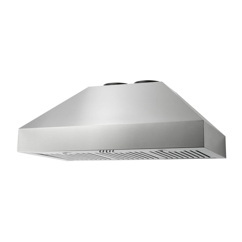 Thor Kitchen 36-inch Professional Wall Mount Pyramid Range Hood with 800 CFM Motor in Stainless Steel (TRH36P)