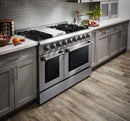 Thor Kitchen 48-Inch 6.7 cu. ft. Dual Fuel Range in Stainless Steel HRD4803ULP