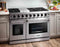 Thor Kitchen 48-Inch 6.8 cu. ft. Double Oven Gas Range in Stainless Steel LRG4807ULP