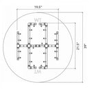 Warming Trends Crossfire UPK Universal Paver Kit For 39-41-Inch Circular or Square Openings