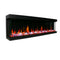 Litedeer Warmcastle 60" 3 Side Smart electric fireplace with app wifi enabled diamond-like crystal ZEF60T