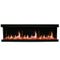 Litedeer Warmcastle 60" 3 Side Smart electric fireplace with app wifi enabled diamond-like crystal ZEF60T