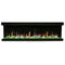 Litedeer Warmcastle 72" 3-Side Smart HD LED Electric fireplace wifi Fireplace app with Acrylic Crushed Ice Rocks ZEF72T