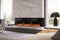 Litedeer Warmcastle 72" 3-Side Smart HD LED Electric fireplace wifi Fireplace app with Acrylic Crushed Ice Rocks ZEF72T