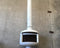 Malm Fire Drum 2 Gas B Vent Fireplace Mid Century Modern LP or NG MCM Gas Copper Brass and Powder Coated Options