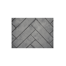 Empire Whitewashed Herringbone Brick Ceramic Fiber Liner DVP35CPWH