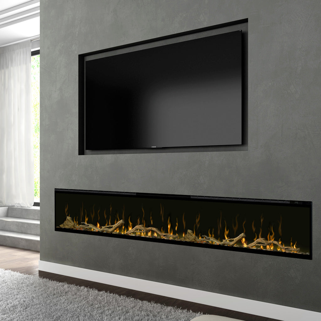 Dimplex Ignite XL 100-inch Built In | Wall Mount Linear Electric Fireplace | XLF100