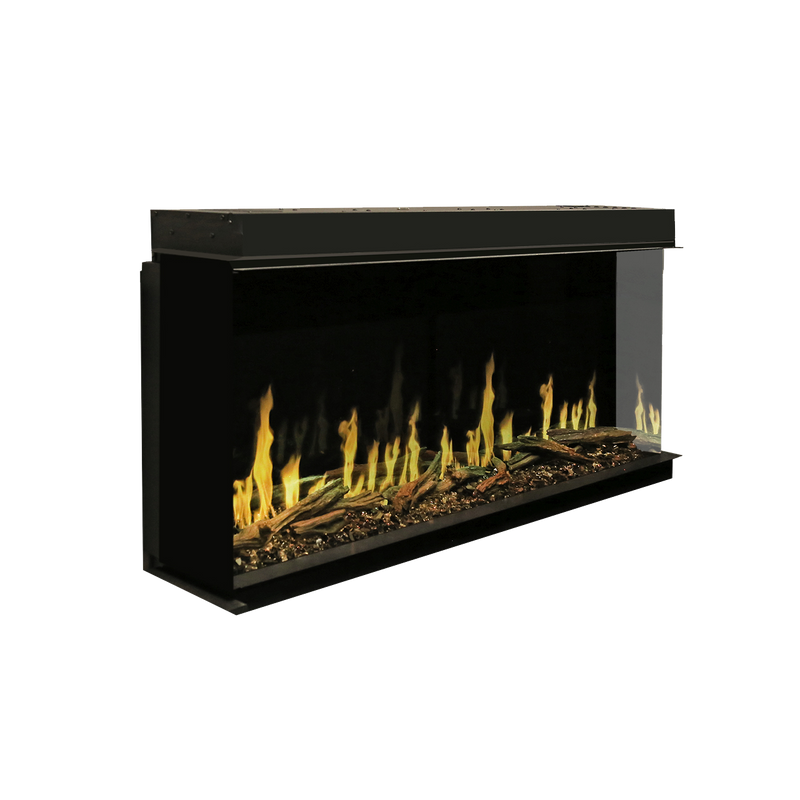 Modern Flames Orion Multi 120" Virtual Fireplace | Recessed Mount | Single Or Multi-Sided | OR120-MULTI